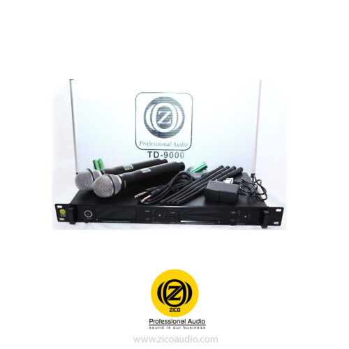 میکروفون بی سیم 2 کانال زیکو ZICO TD-9000H