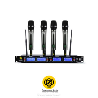 میکروفون بی سیم 4 کانال دستی زیکو ZICO UR-1000H