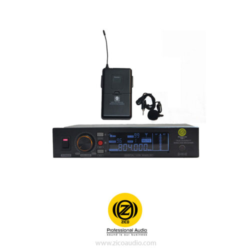 میکروفون بی سیم تک کانال یقه ای زیکو ZICO TD-1C