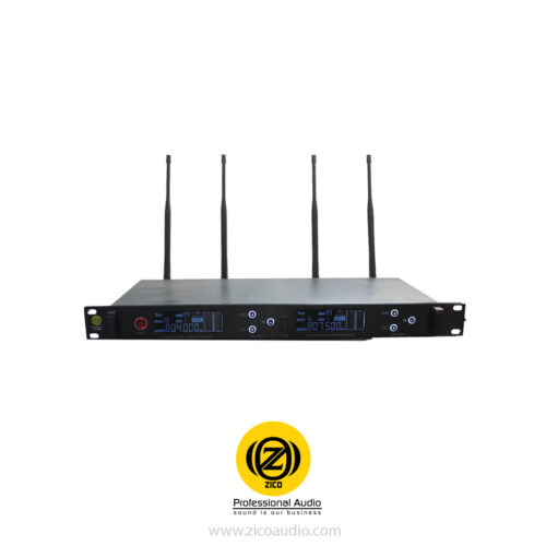 میکروفون بیسیم 2 کانال یقه ای زیکو ZICO TD-9000C