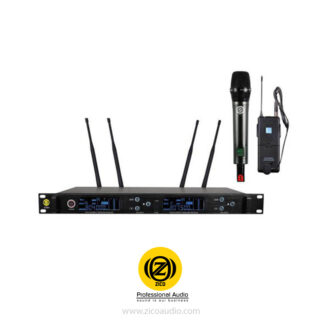 میکروفون بی سیم 2 کانال دستی/یقه ای زیکو ZICO TD-9000HC