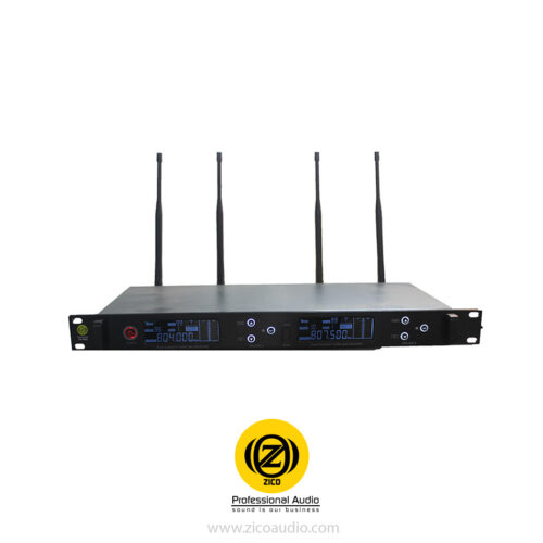 میکروفن بی سیم 2 کانال دستی/یقه ای زیکو ZICO TD-9000HC