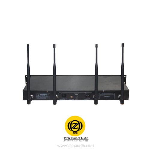 میکروفون بیسیم 2 کانال دستی/یقه ای زیکو ZICO TD-9000HC