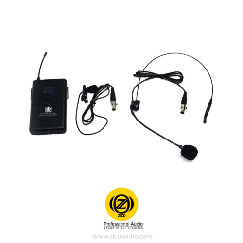 میکروفن بیسیم 2 کانال دستی/یقه ای زیکو ZICO TD-9000HC