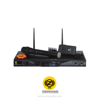 میکروفون بی سیم 2 کانال دستی/یقه ای زیکو ZICO UR-89HC