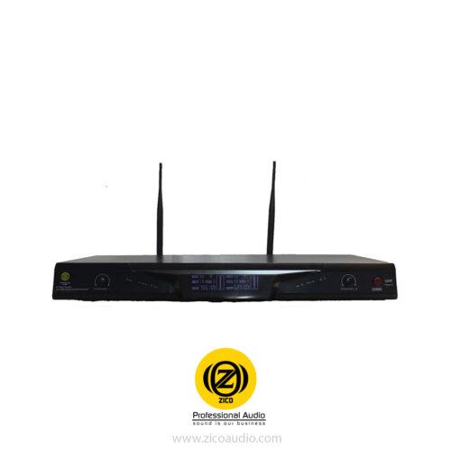 میکروفون بیسیم 2 کانال دستی/یقه ای زیکو ZICO UR-89HC