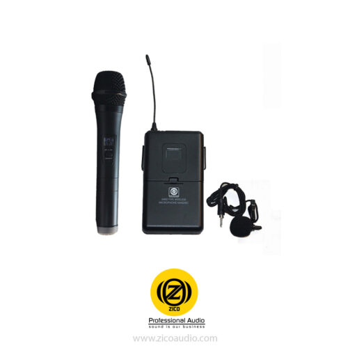 میکروفن بی سیم 2 کانال دستی/یقه ای زیکو ZICO UR-89HC