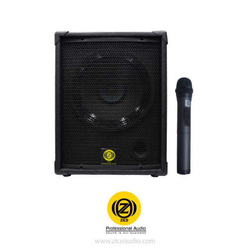 اکو همراه 12 اینچ بامیکروفون زیکو ZICO 12100 PBUR