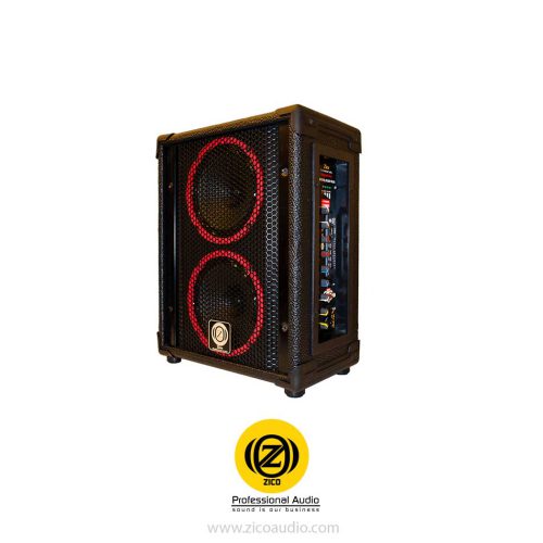 اکو همراه 6×2 اینچ بامیکروفون زیکو ZICO 26300 PBUR - Image 2