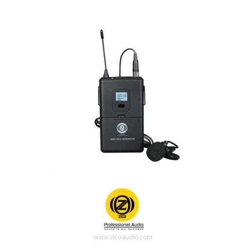 میکروفن بیسیم 2 کانال یقه ای زیکو ZICO UH-50C