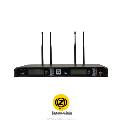 میکروفن بی سیم 2 کانال دستی/یقه ای زیکو ZICO UH-50HC