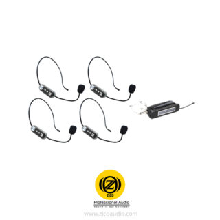 میکروفون بی سیم هدمیک موبایلی زیکو ZICO PRO-4T