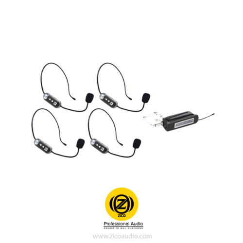 میکروفون بی سیم هدمیک موبایلی زیکو ZICO PRO-4T