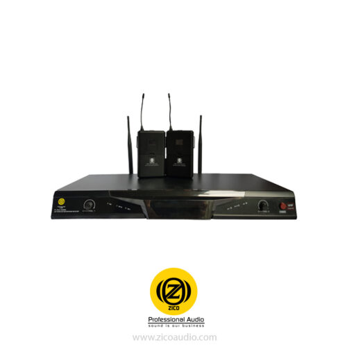 میکروفن بی سیم 2 کانال یقه ای زیکو ZICO U-89C