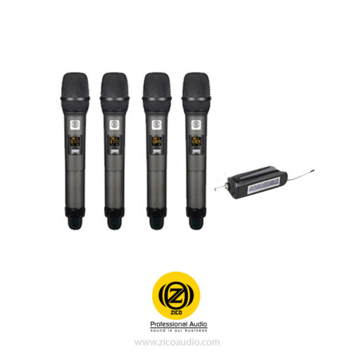 میکروفون بی سیم 4 کانال دستی زیکو ZICO Pro-15