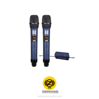 میکروفون بی سیم 2 کانال دستی زیکو ZICO W-15