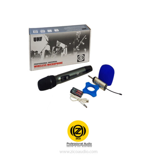 میکروفن بی سیم تک کانال دستی زیکو ZICO W-5