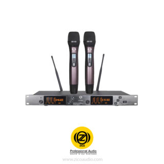 میکروفون بی سیم 2 کانال دستی زیکو ZICO U-800H