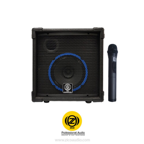 اکو همراه 8 اینچ بامیکروفون زیکو ZICO 18200 PBUR