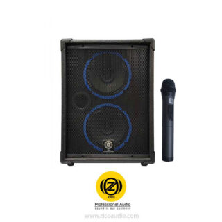 اکو همراه 8×2 اینچ بامیکروفون زیکو ZICO 28400 PBUR