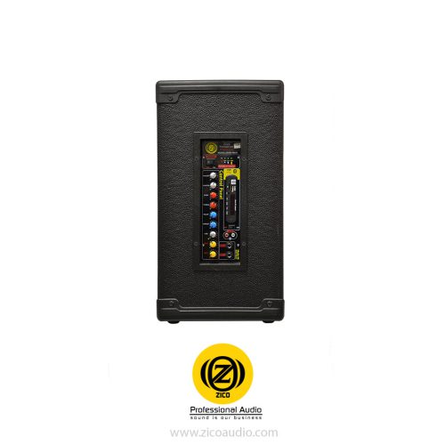 اکو همراه 8×2 اینچ بامیکروفون زیکو ZICO 28400 PBUR - Image 6