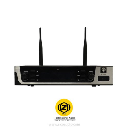 میکروفون بی سیم 2 کانال دستی/یقه ای زیکو UH-600HC