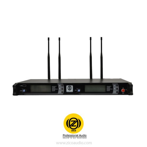 میکروفون بی سیم 2 کانال دستی زیکو UH-50HH