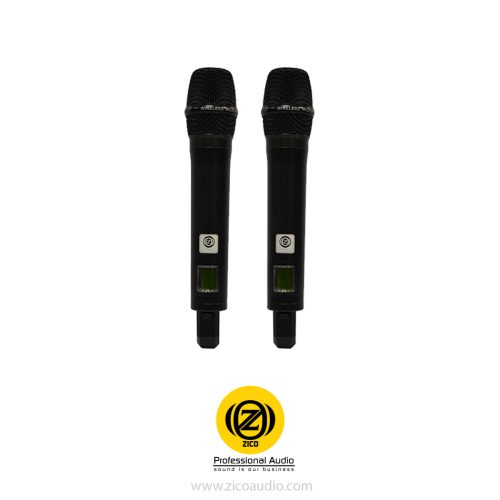 میکروفون بی سیم 2 کانال دستی زیکو ZICO UH-50HH - Image 4