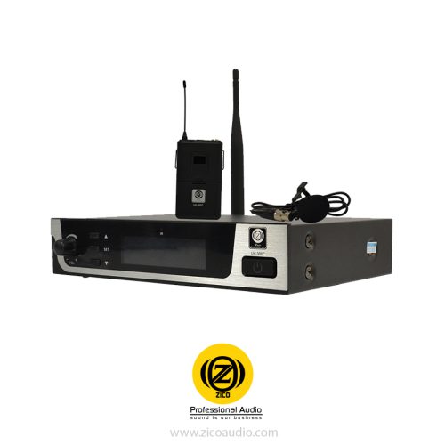 میکروفون بی سیم تک کانال یقه ای زیکو ZICO UH-300C